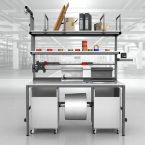 stół do pakowania paczek