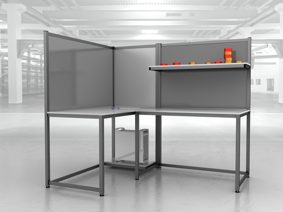 stół do pakowania paczek