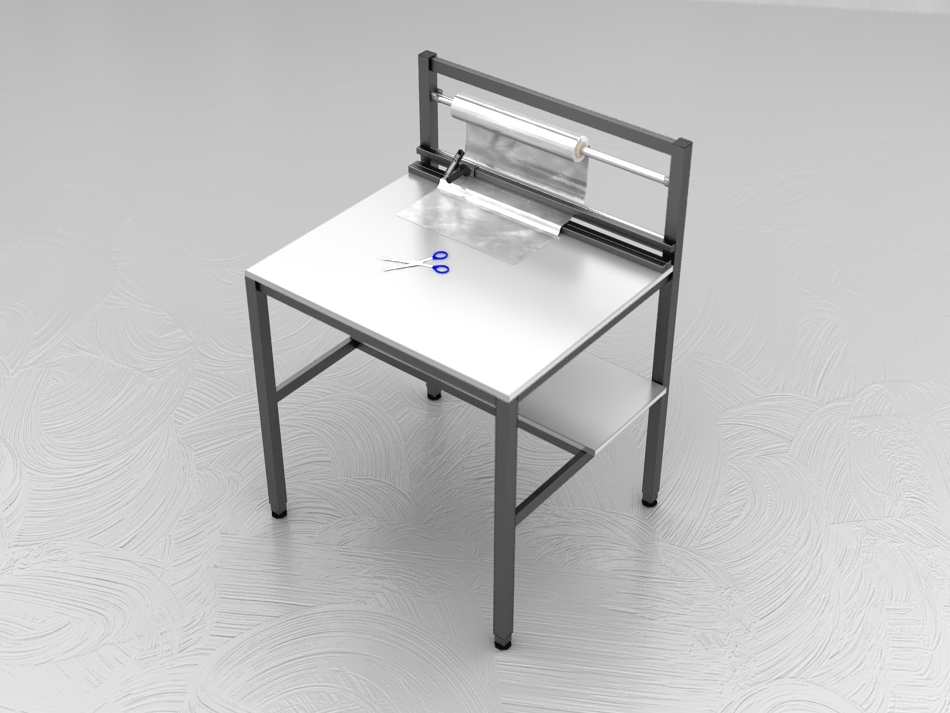 stół do pakowania paczek