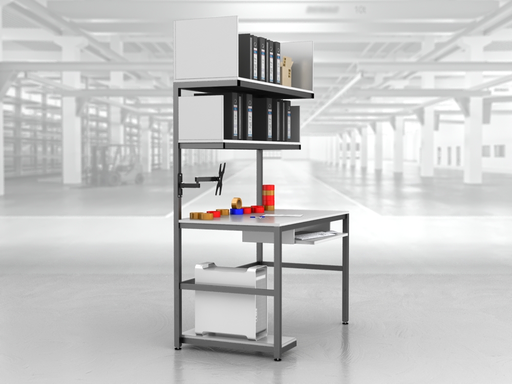 stół do pakowania paczek