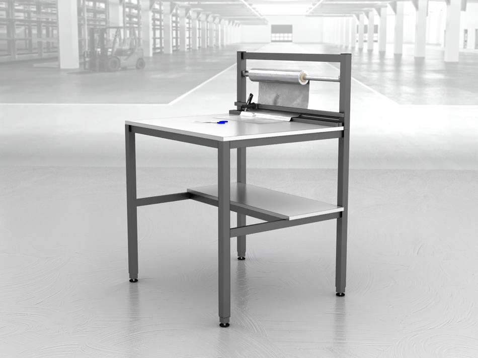 stół do pakowania paczek