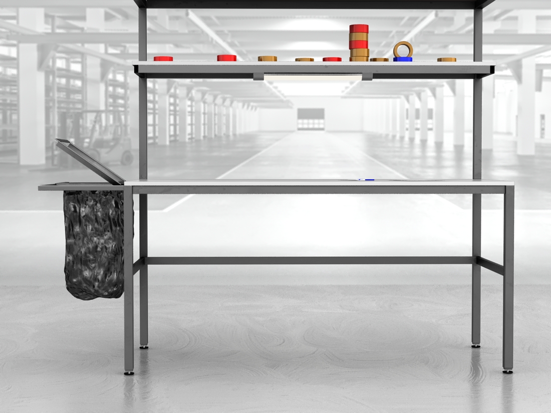 stół do pakowania paczek