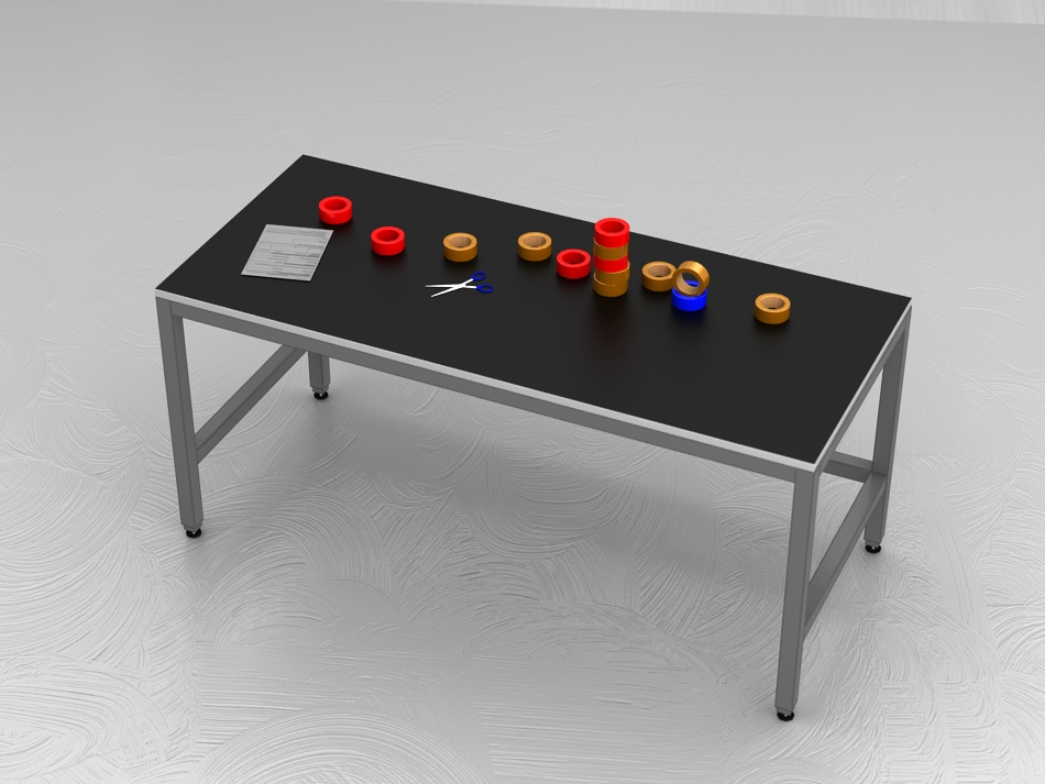 stół do pakowania paczek