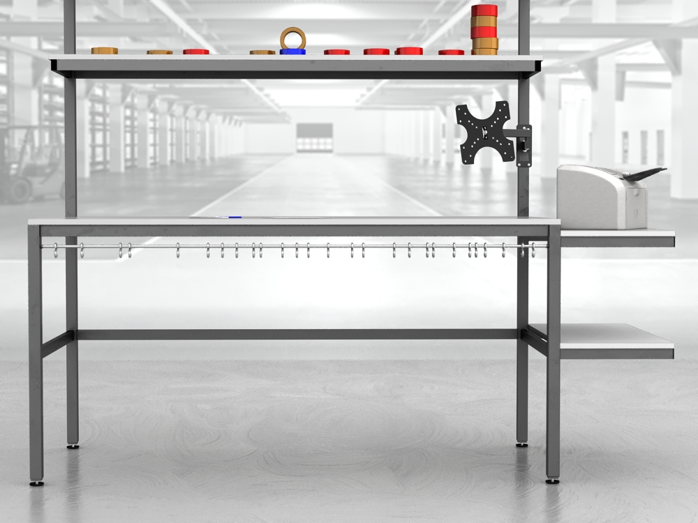 stół do pakowania paczek