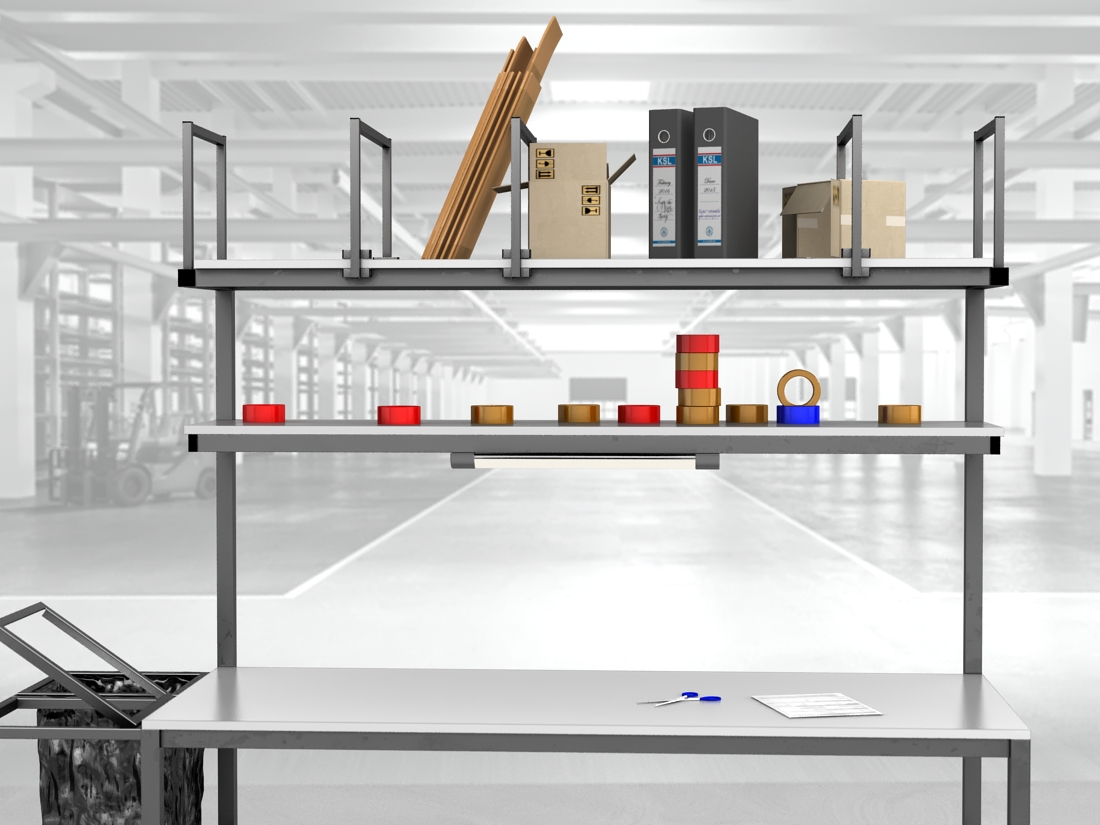 stół do pakowania paczek