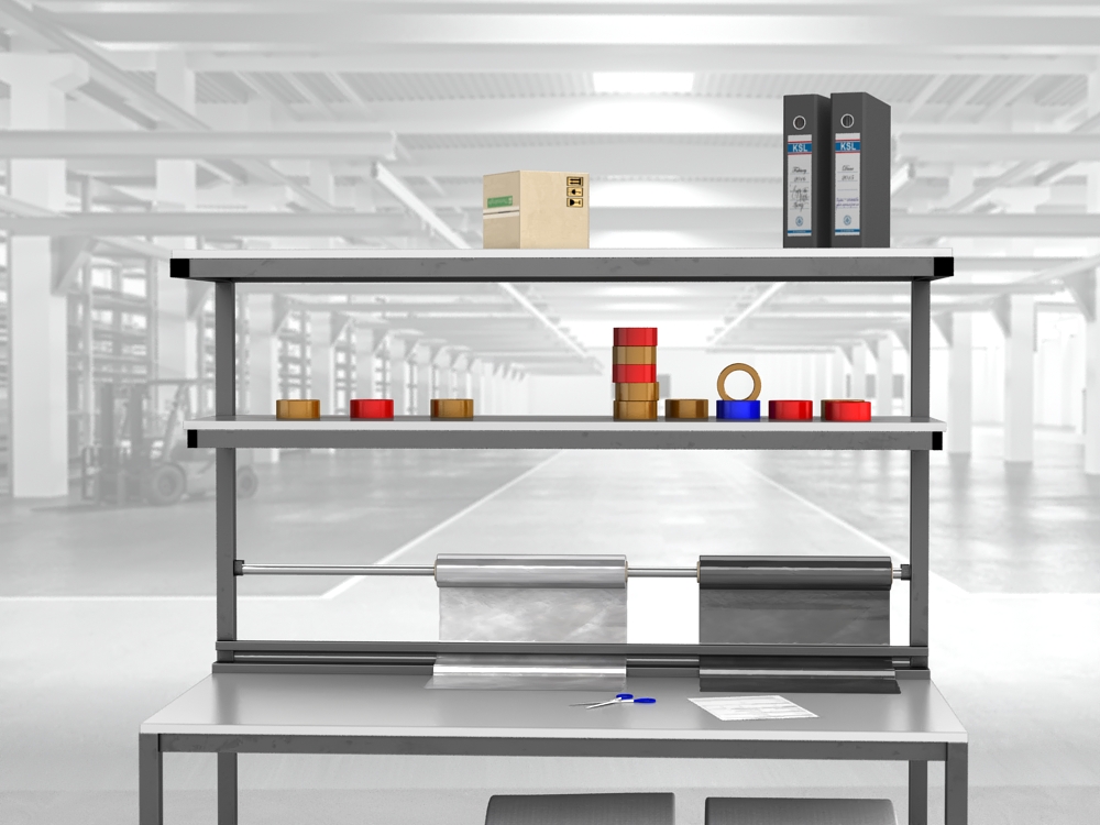 stół do pakowania paczek