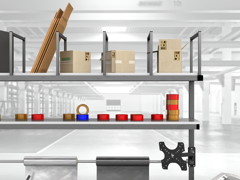 stół do pakowania paczek