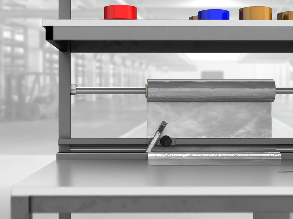 stół do pakowania paczek