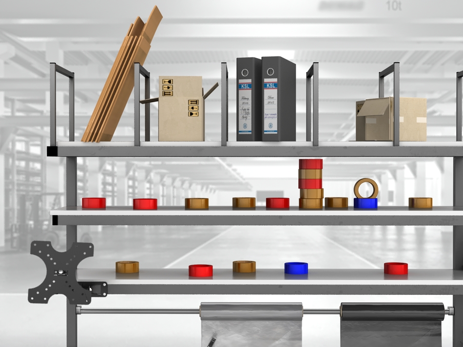 stół do pakowania paczek