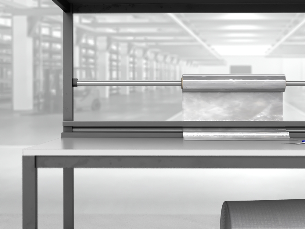 stół do pakowania paczek