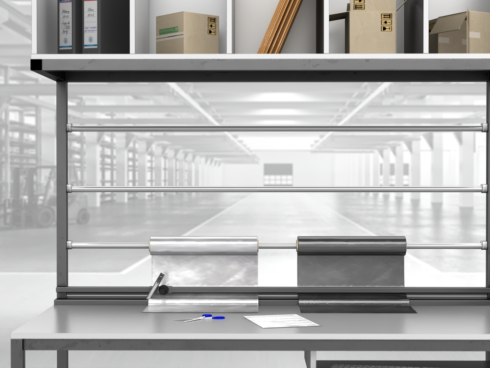 stół do pakowania paczek