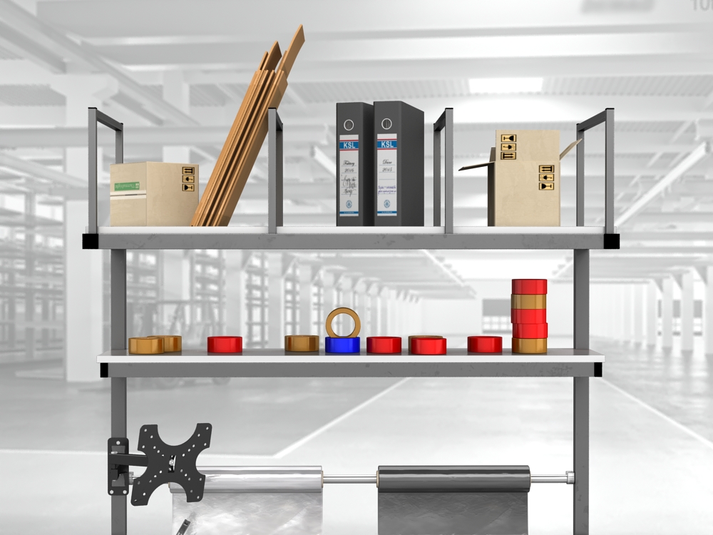 stół do pakowania paczek