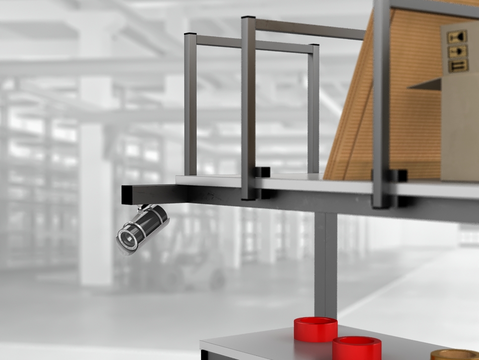 stół do pakowania paczek