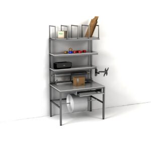 Stół do pakowania paczek - Wymiary D120cm-G.80cm-W235cm