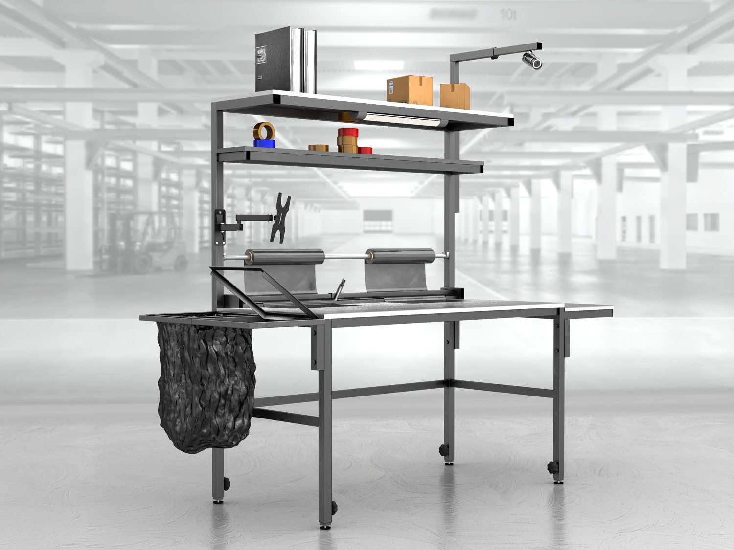 Stół roboczy do paczek