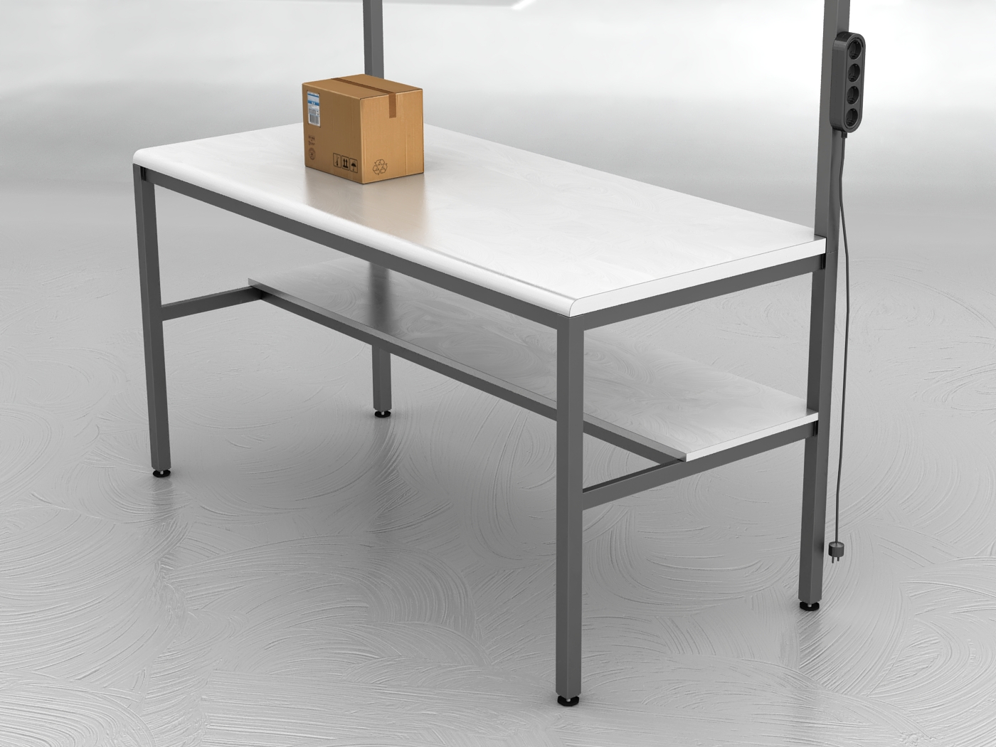 stół do pakowania paczek