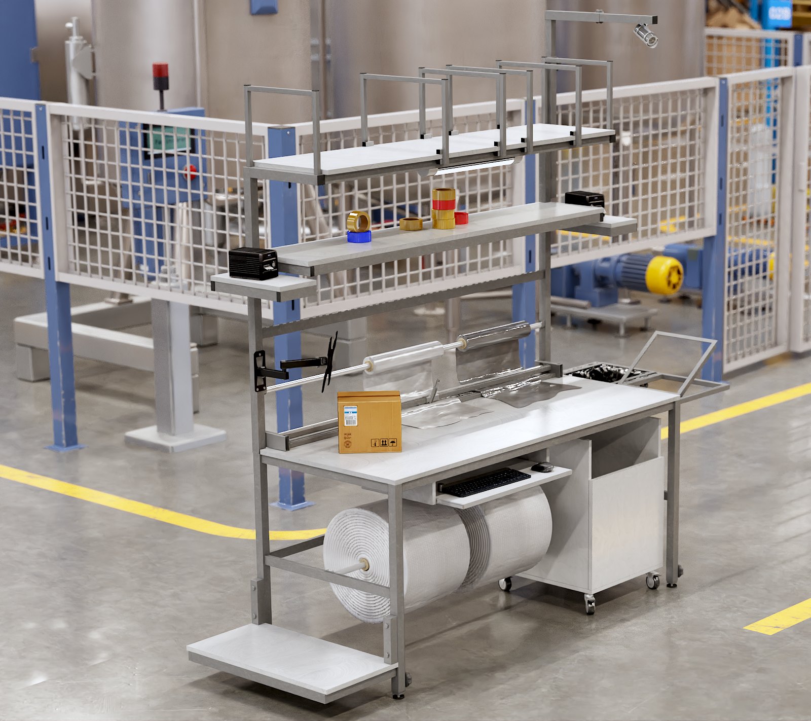 Stół do kompletacji zamówień