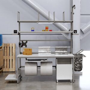 Stół do kompletacji zamówień 240x80x180/200cm Art_501