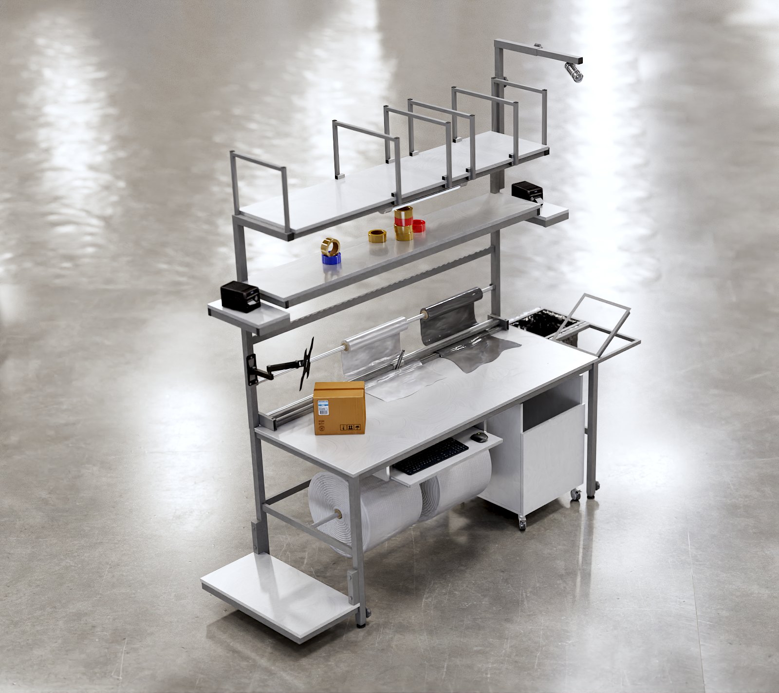 Stół do kompletacji zamówień