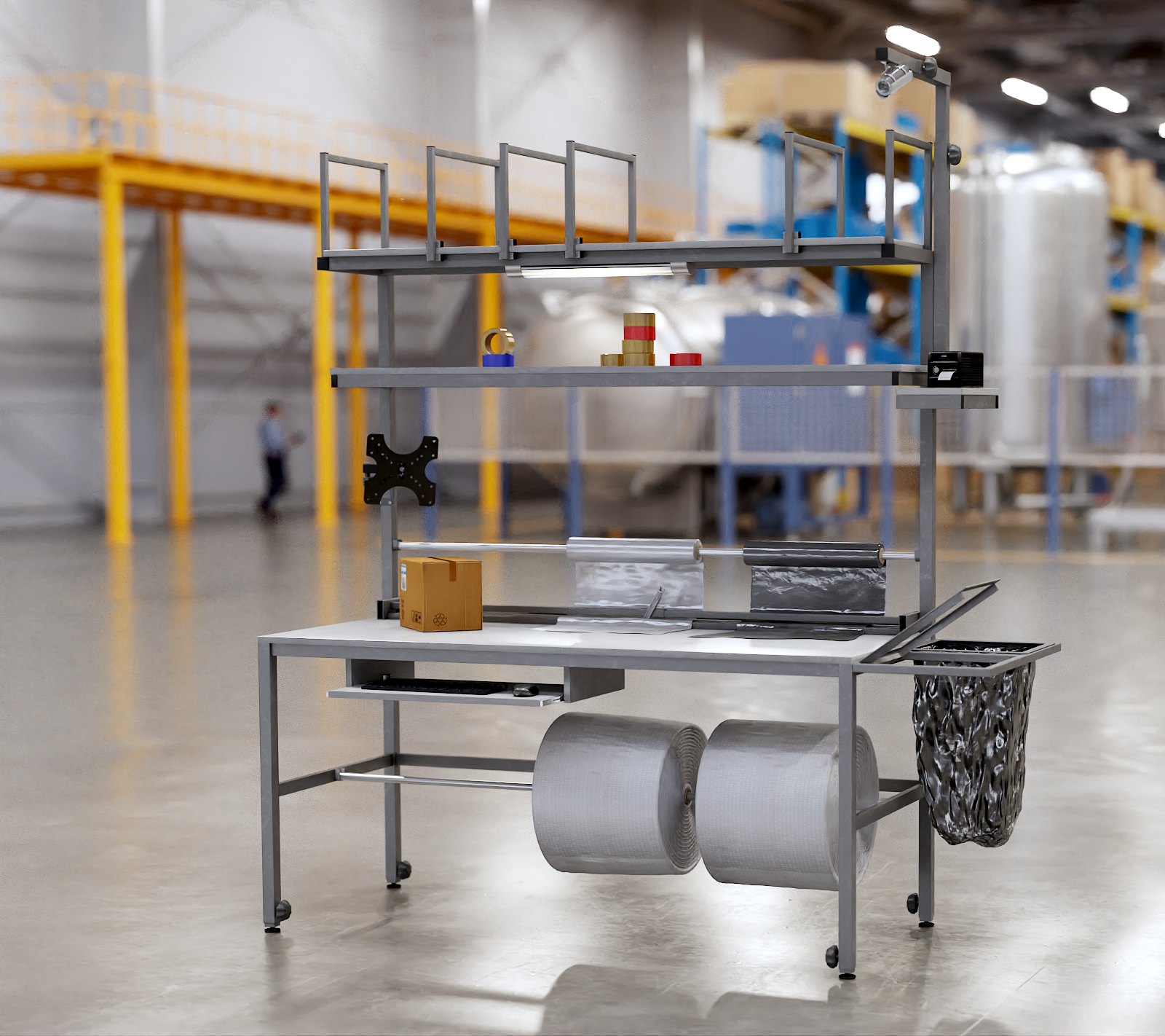 Stół do kompletacji zamówień