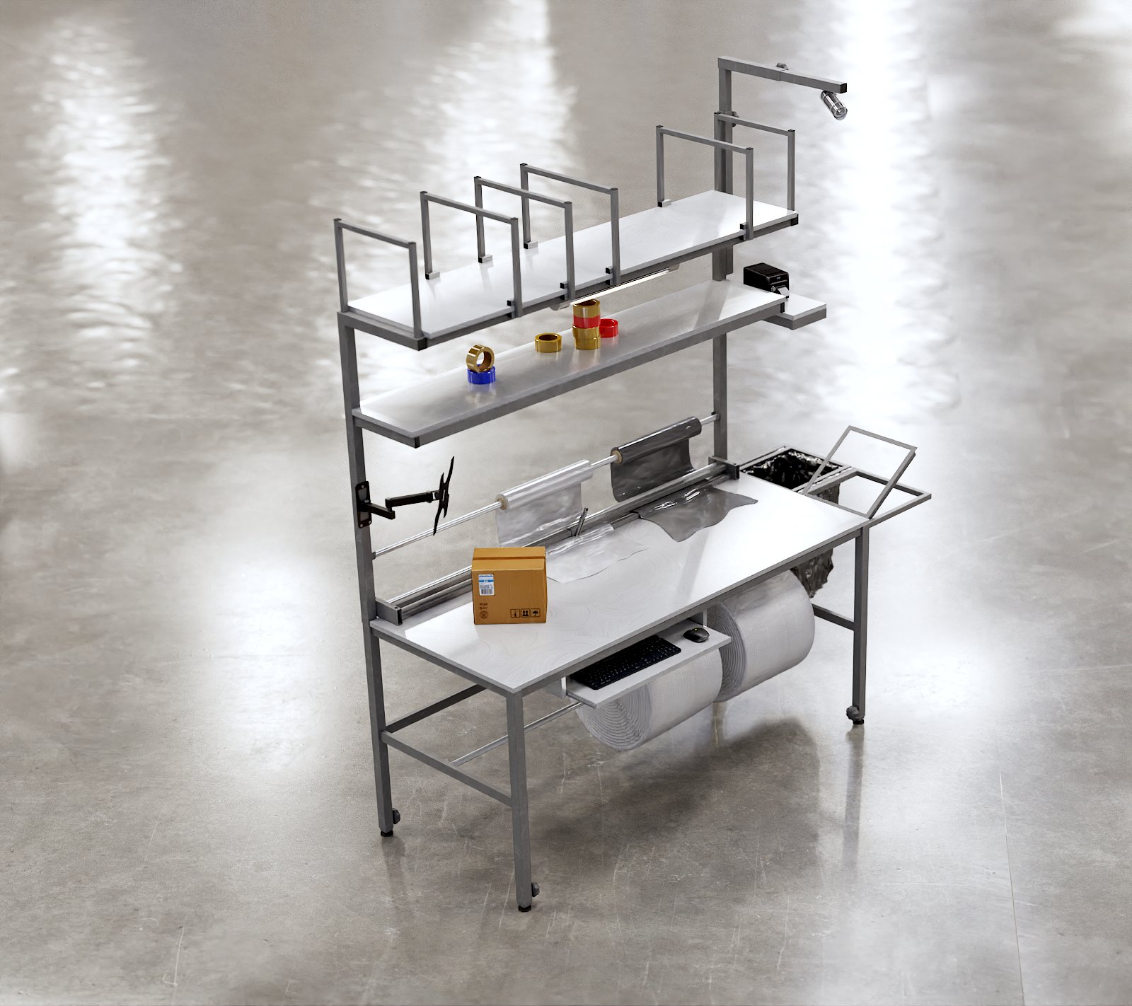 Stół do kompletacji zamówień