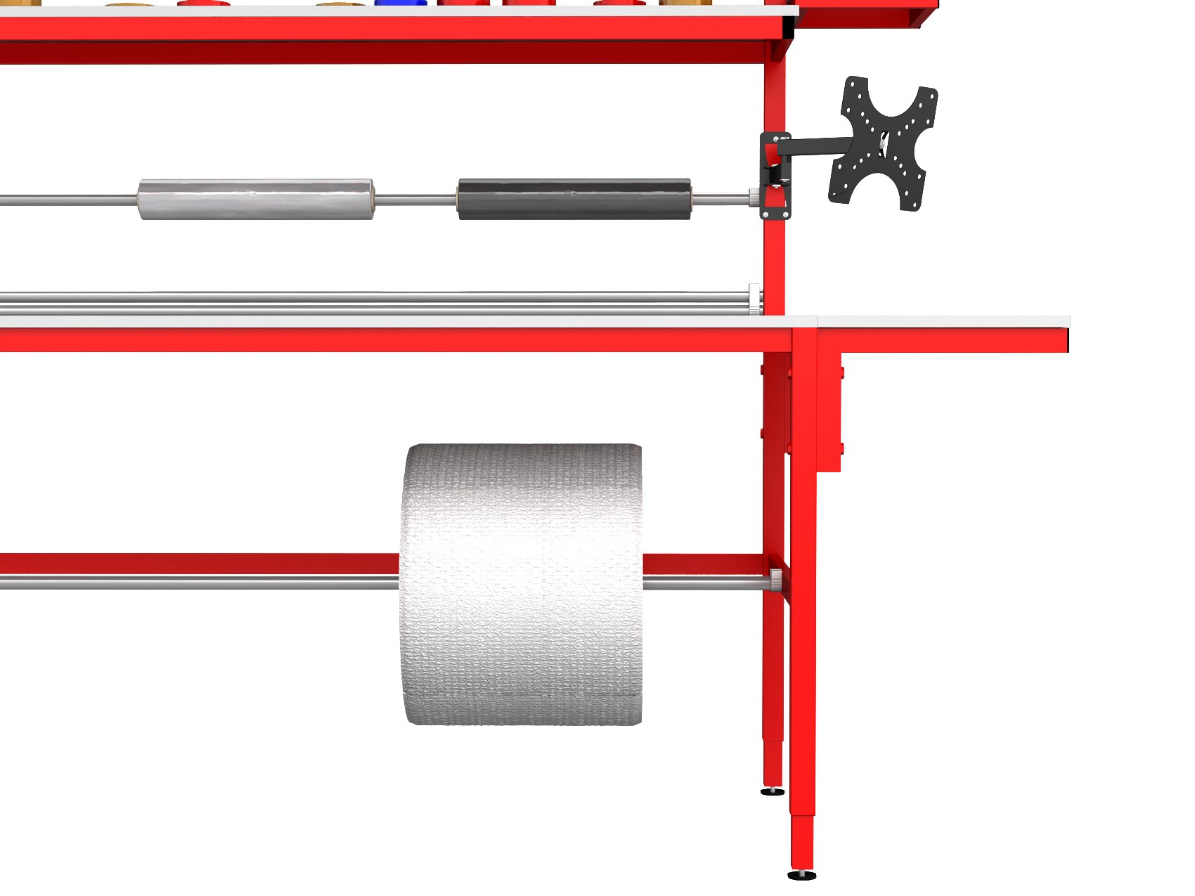 stół do pakowania paczek