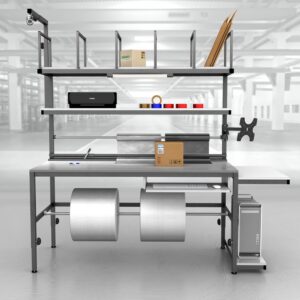 stół do pakowania paczek