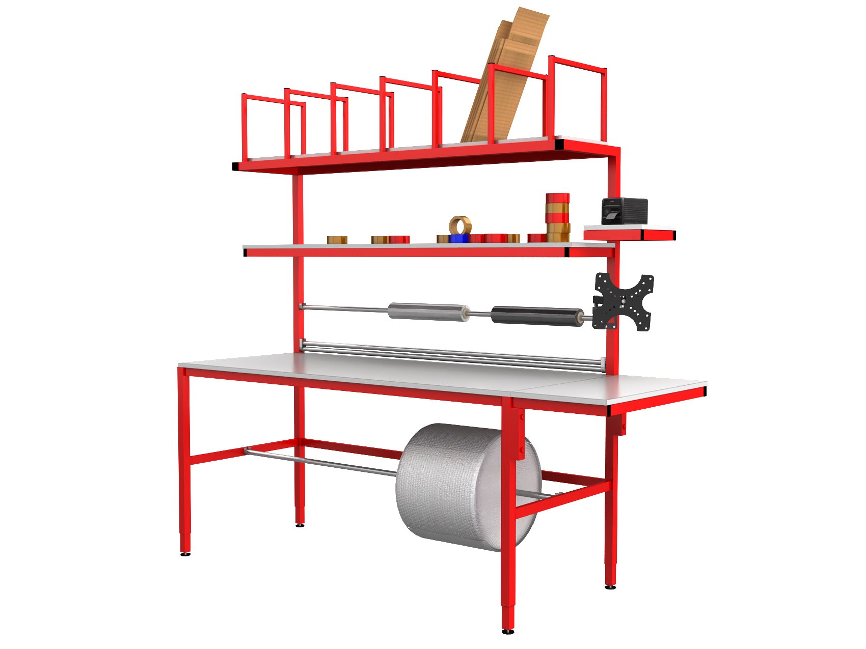 stół do pakowania paczek